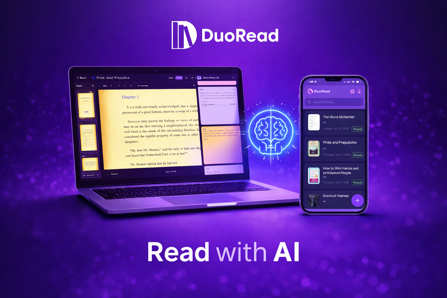 DuoRead — live on web and Play Store